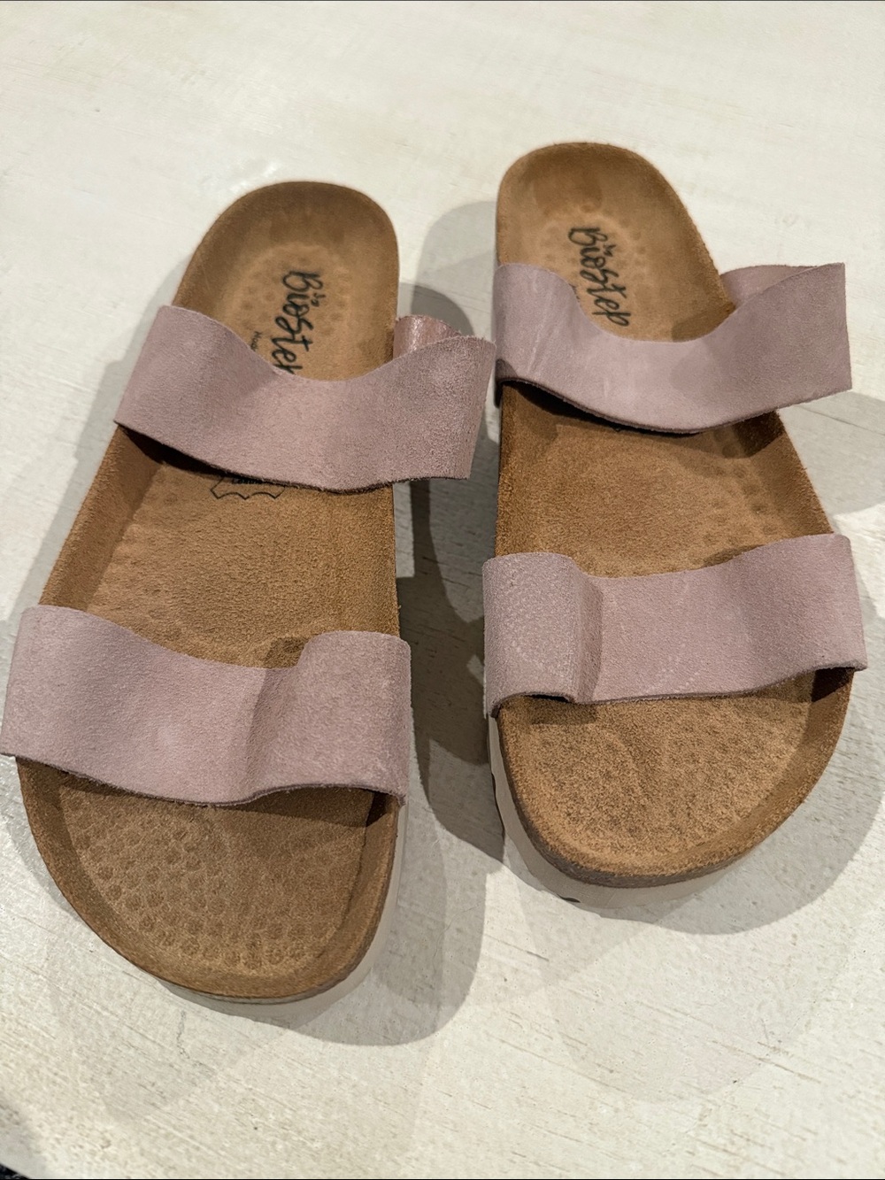 Women's Double Strap Slide Sandals